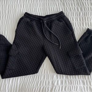 Forever 21 Quilted Cargo Sweats